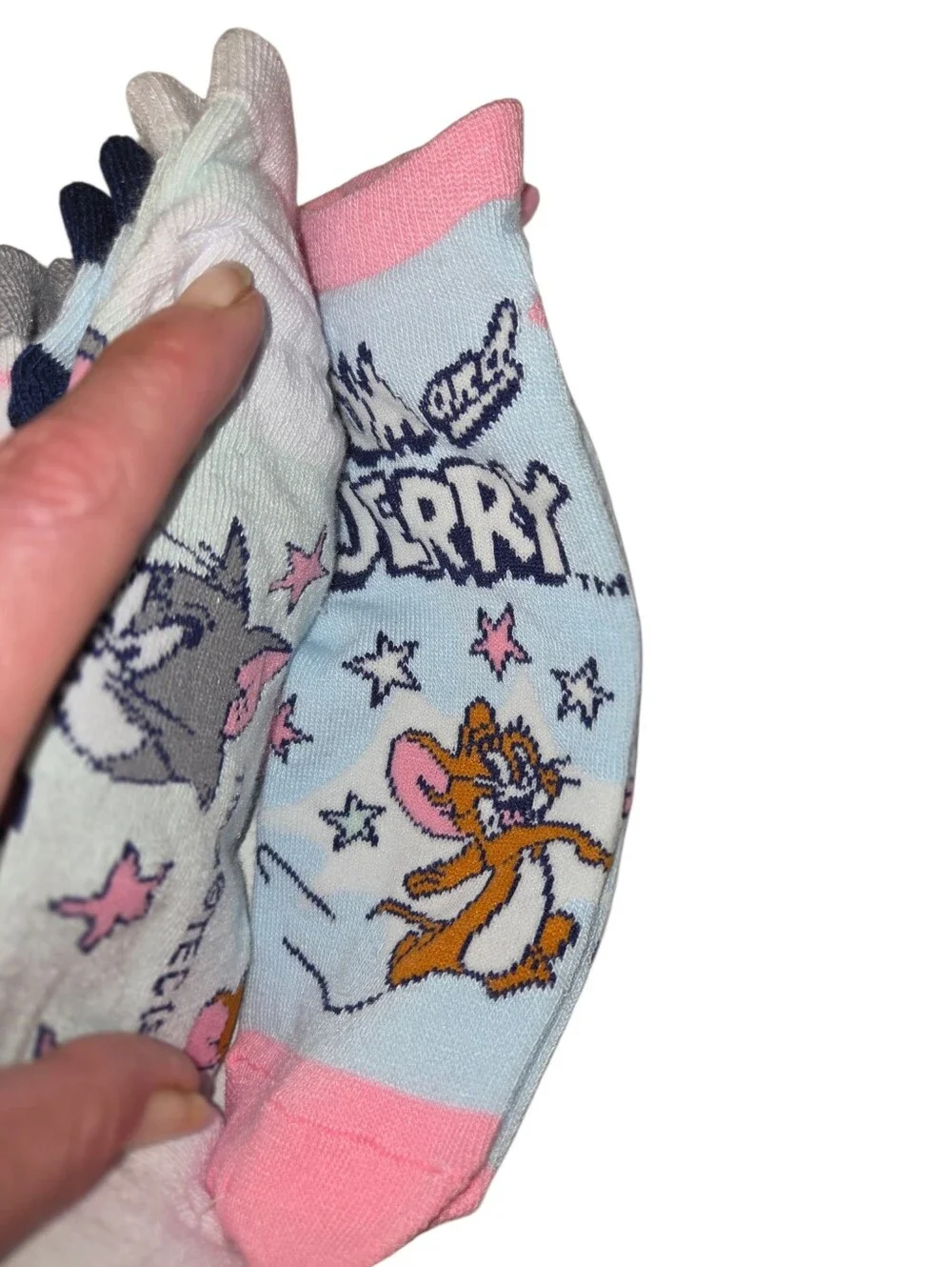 NWOT Bundle Of Tom And Jerry No Show Socks